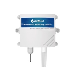 Indoor Greenhouse Air Temperature Humidity CO2 Illuminance PM2.5/PM10 Sensor All-In-One IOT Weather Sensor RS485 Output