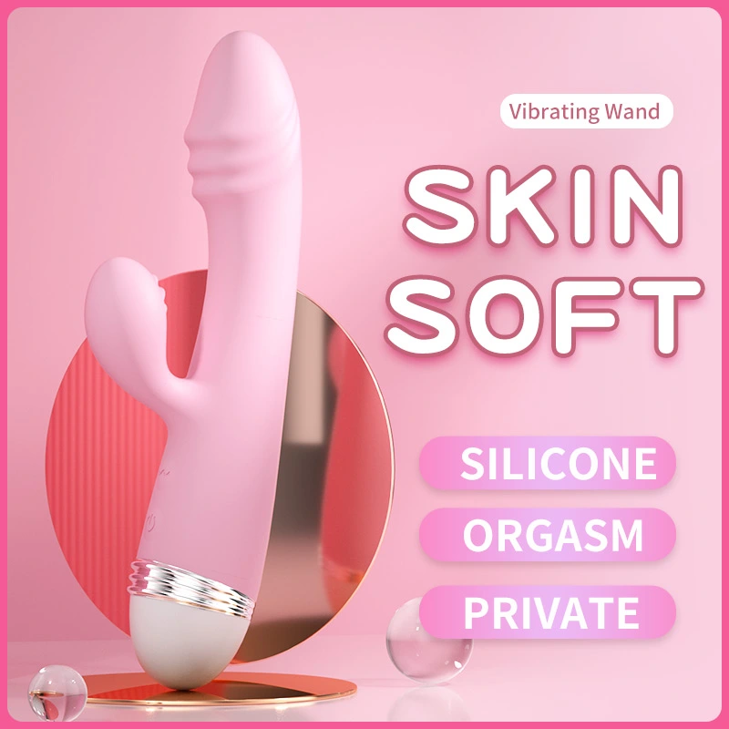 Double orgasm vibrator, internal and external dual vibration, 10-band frequency modulation