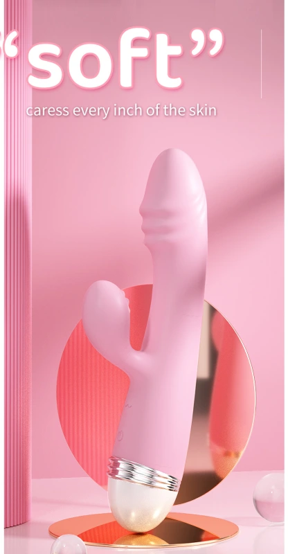 Double orgasm vibrator, internal and external dual vibration, 10-band frequency modulation