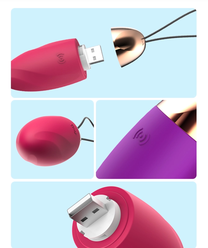 Egg Momo Vibrator 10-step frequency conversion
