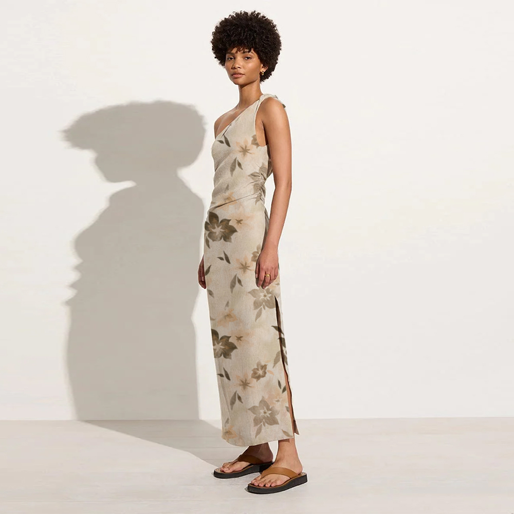Linen Party Dress