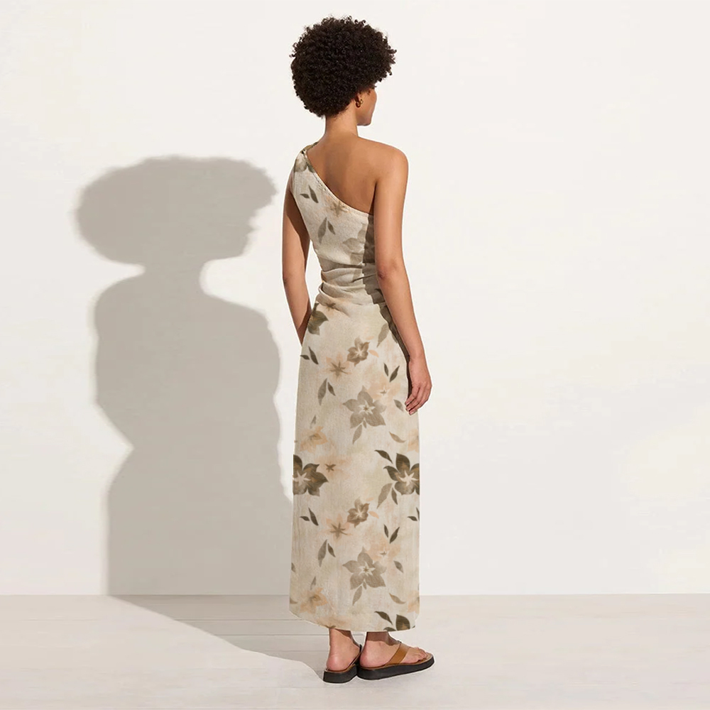 Linen Party Dress