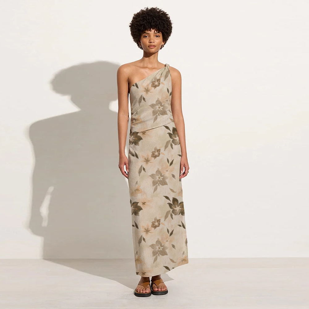 Linen Party Dress