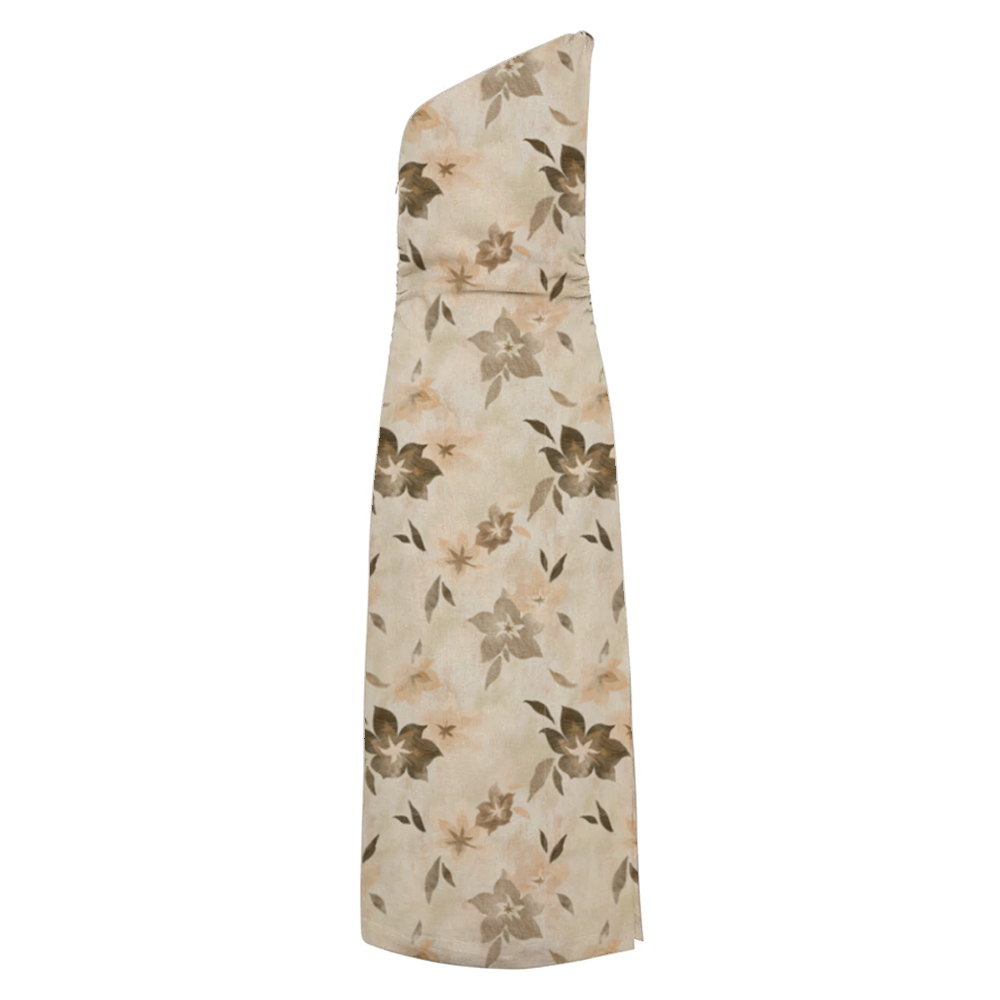 Linen Party Dress