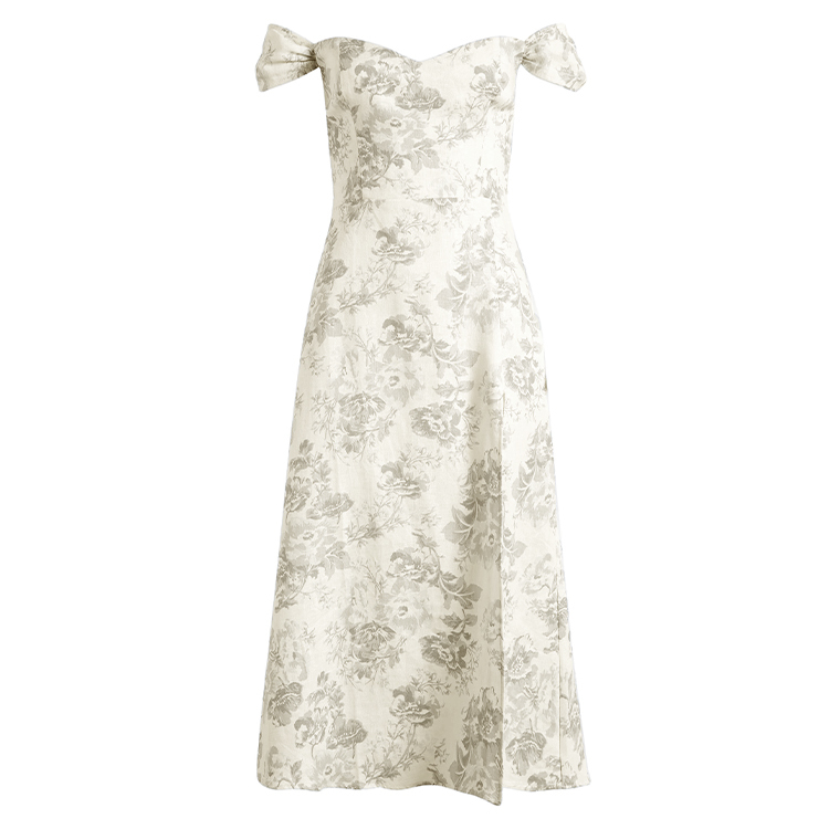 Midi Dress in Linen