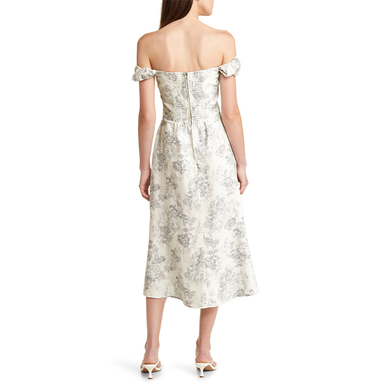 Midi Dress in Linen