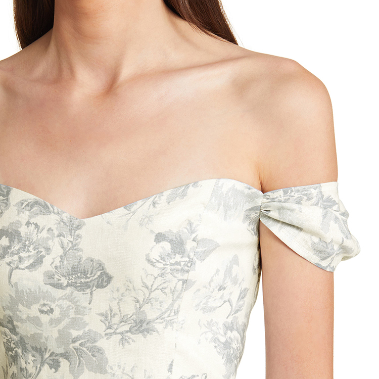 Midi Dress in Linen