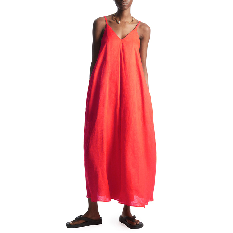 Linen long dress