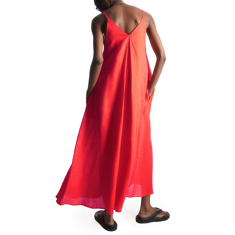 Linen long dress