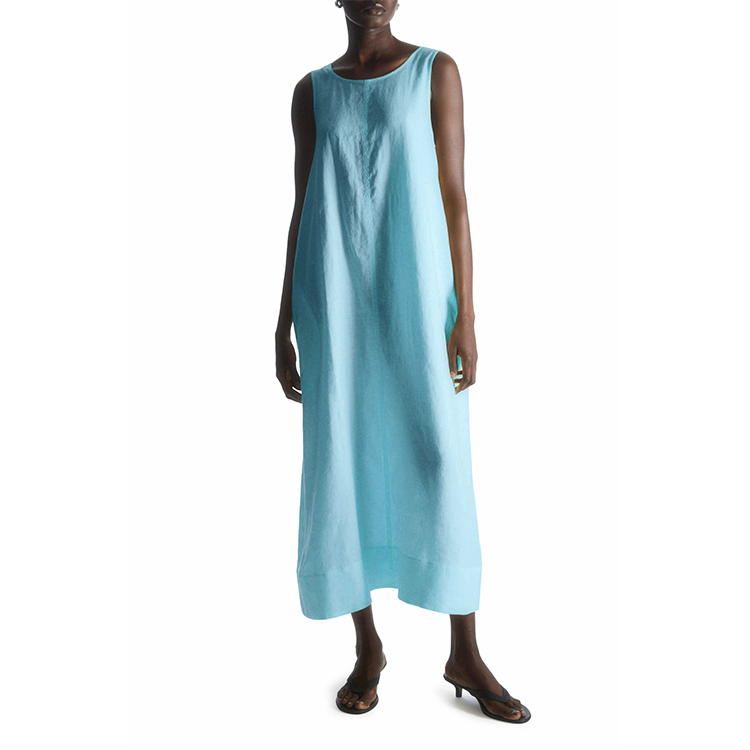 Linen long dress