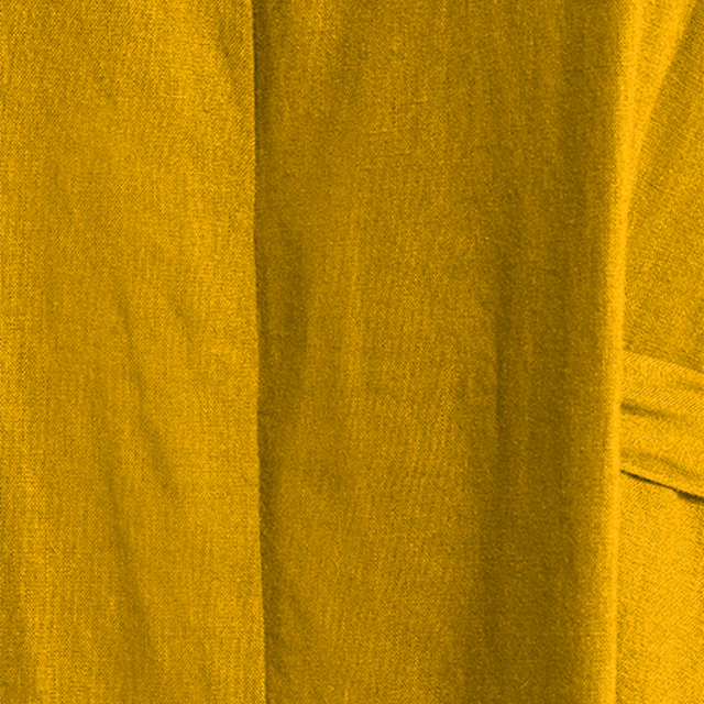 Linen V Neck Beach Dress