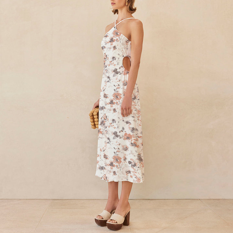 Cotton Ribbed Tank Dress