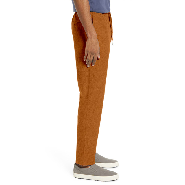 Linen Drawstring Pants