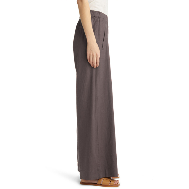 Pleated Wide Leg Pants