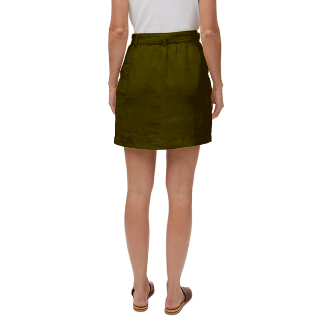 High Waist Stretch Denim mini Skirt
