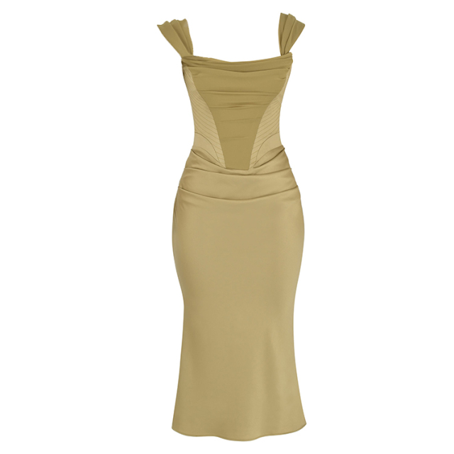 Sweetheart Neck Dress