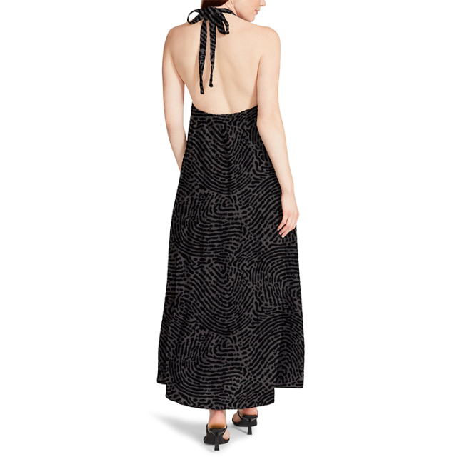 Knot Neck Halter Dress