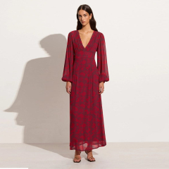 floral print maxi dress