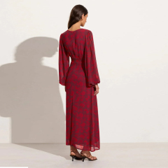 floral print maxi dress