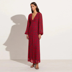 floral print maxi dress