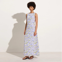 Floral Holiday Midi Dress