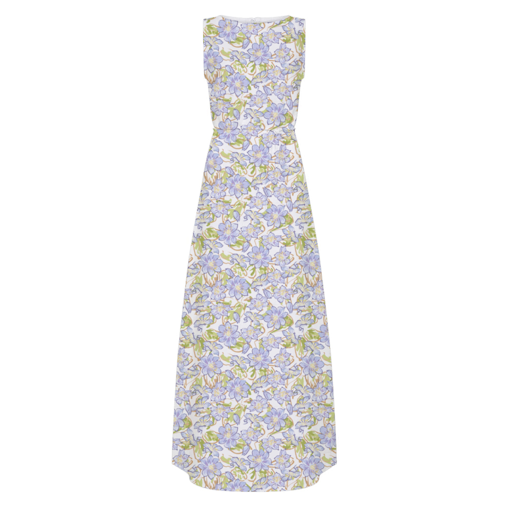 Floral Holiday Midi Dress