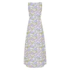 Floral Holiday Midi Dress