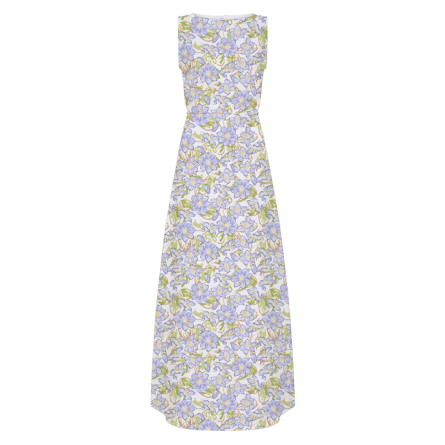 Floral Holiday Midi Dress