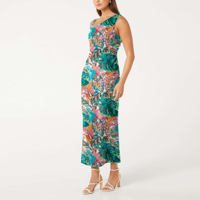 dress with floral print