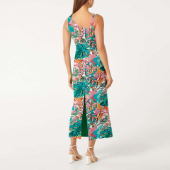 dress with floral print
