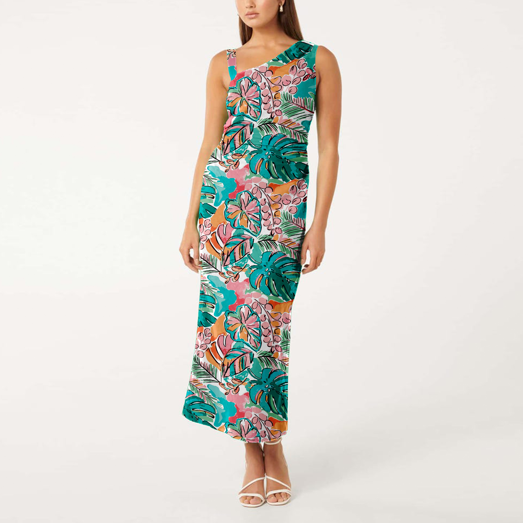 dress with floral print
