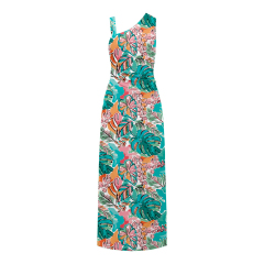 dress with floral print