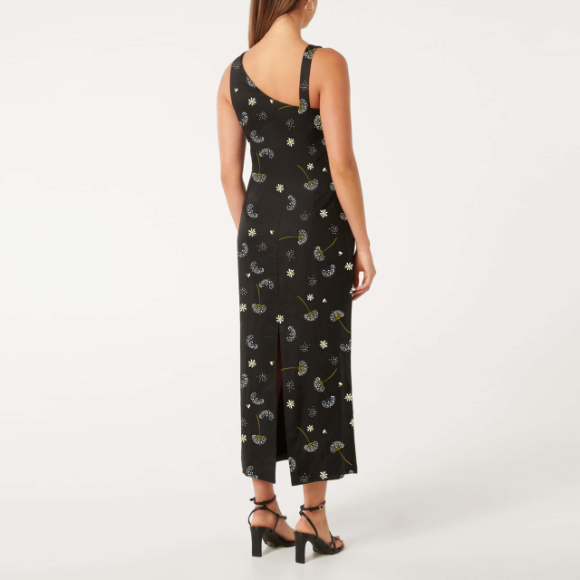 dress with floral print