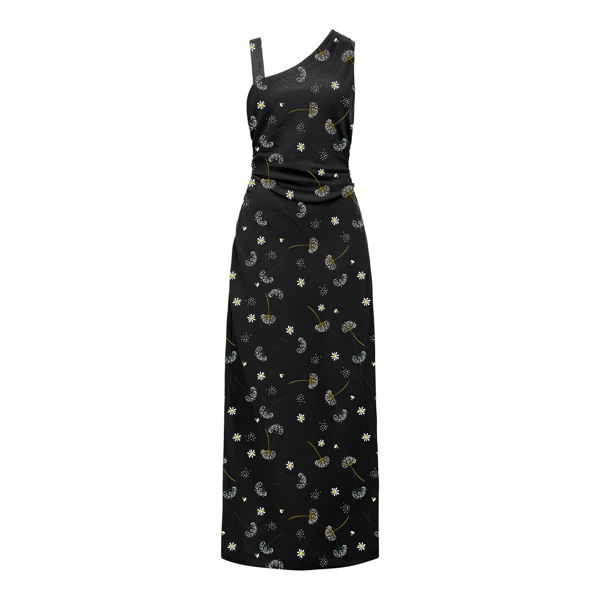 dress with floral print