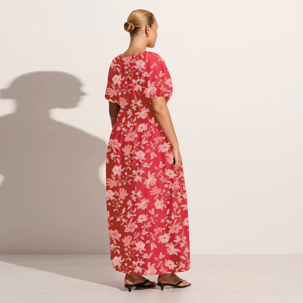 floral midi dress