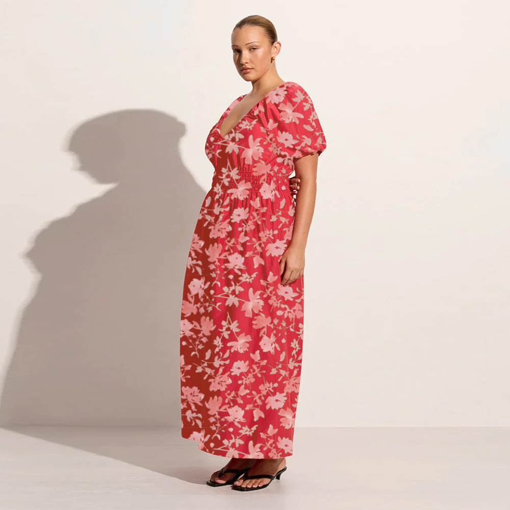 floral midi dress