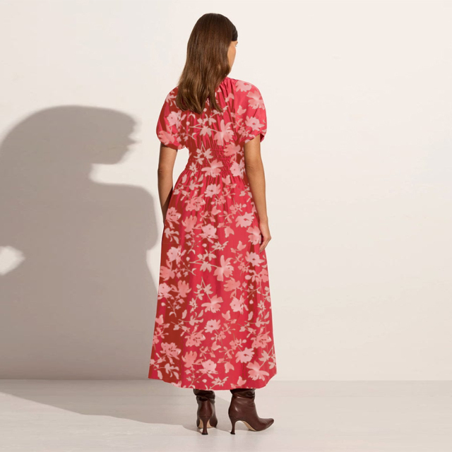floral midi dress