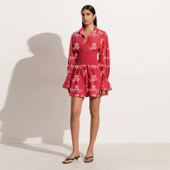 dress with floral print