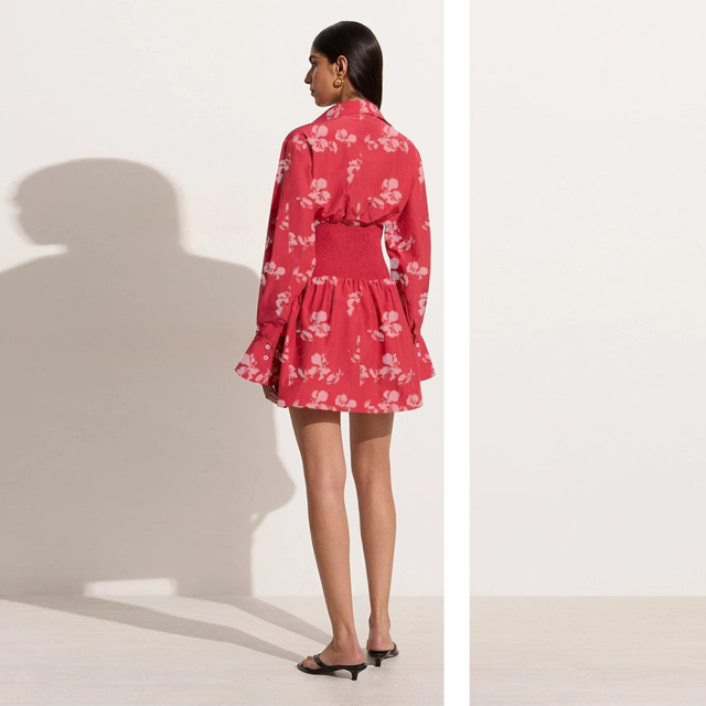 dress with floral print