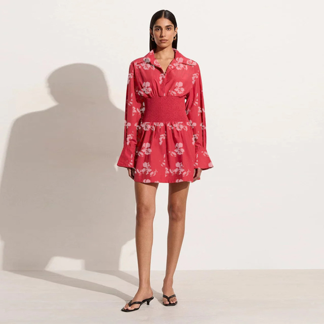 dress with floral print