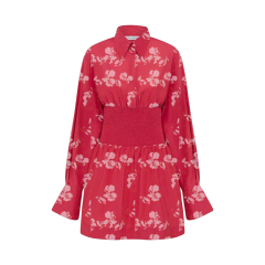 dress with floral print