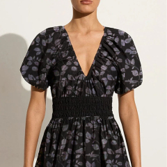 dress with floral print