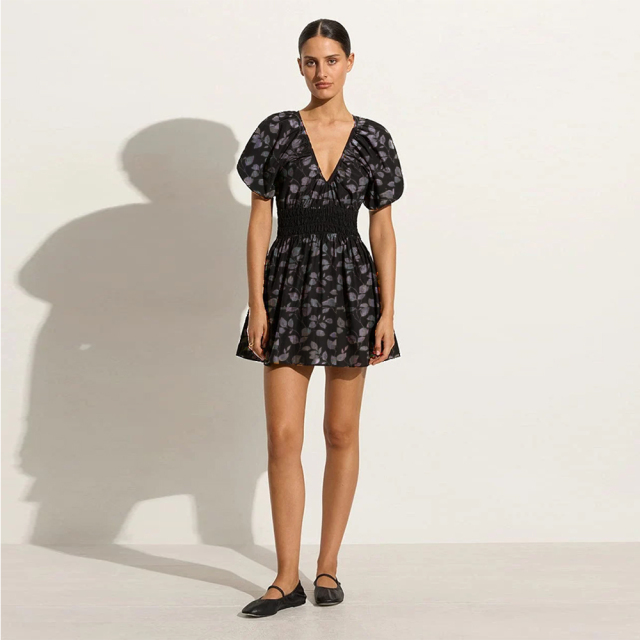 dress with floral print