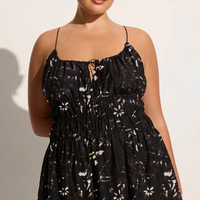 dress with floral print