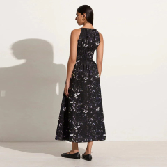 dress with floral print