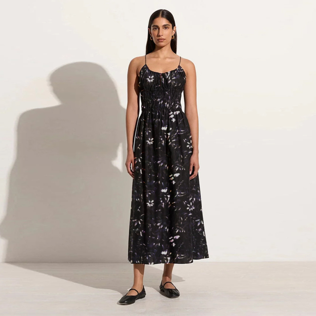 dress with floral print