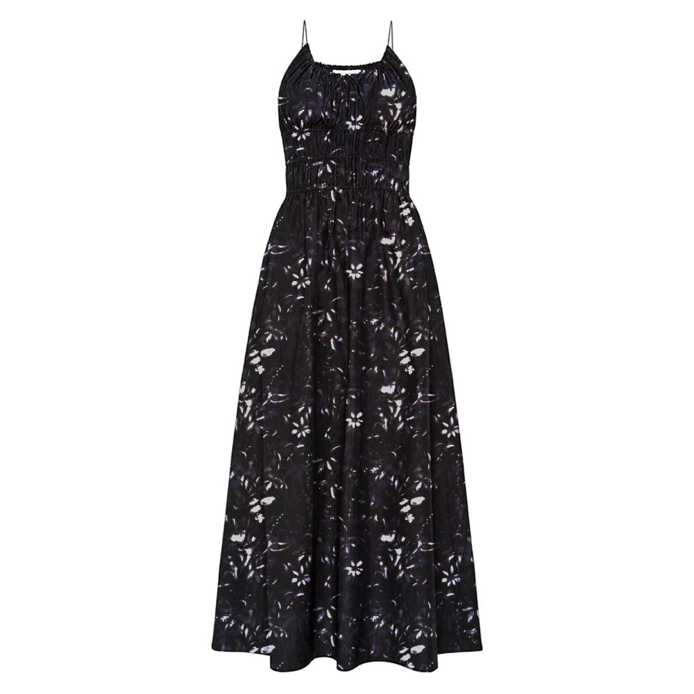 dress with floral print