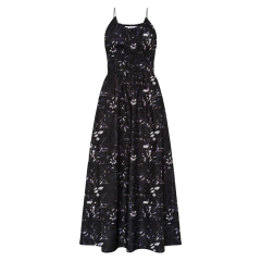 dress with floral print