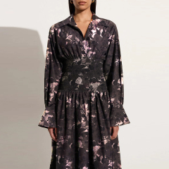 dress with floral print