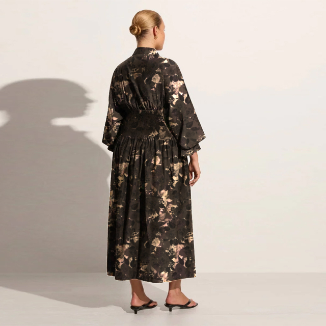 dress with floral print